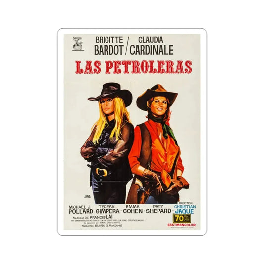 The Legend of Frenchie King 1973 2 Movie Poster STICKER Vinyl Die-Cut Decal 5 Inch - The Sticker Space