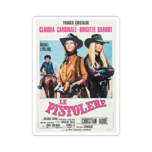 The Legend of Frenchie King 1973 3 Movie Poster STICKER Vinyl Die-Cut Decal - The Sticker Space