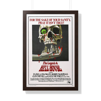 THE LEGEND OF HELL HOUSE 1973 - Framed Movie Poster-20" x 30"-The Sticker Space