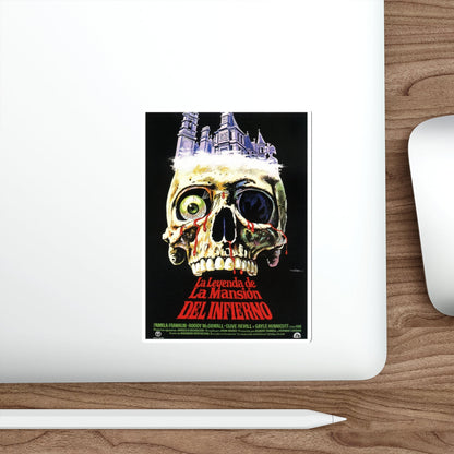 THE LEGEND OF HELL HOUSE (2) 1973 Movie Poster STICKER Vinyl Die-Cut Decal-The Sticker Space