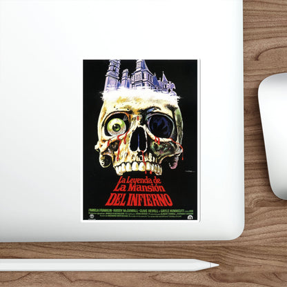 THE LEGEND OF HELL HOUSE (2) 1973 Movie Poster STICKER Vinyl Die-Cut Decal-The Sticker Space
