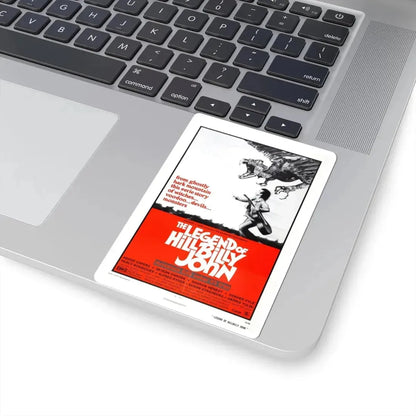 THE LEGEND OF HILLBILLY JOHN 1972 Movie Poster - STICKER Vinyl Kiss-Cut Decal - The Sticker Space