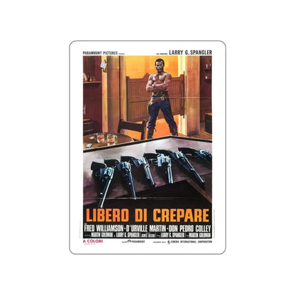 THE LEGEND OF NIGGER CHARLEY (3) 1972 Movie Poster STICKER Vinyl Die-Cut Decal 4 Inch - The Sticker Space