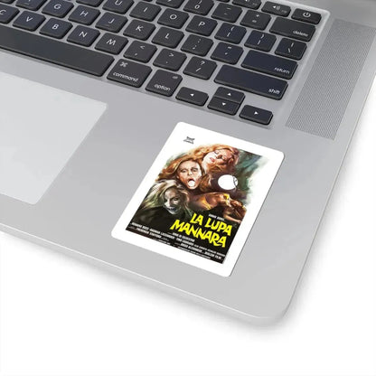 THE LEGEND OF THE WOLF WOMAN (ITALIAN) 2 1976 Movie Poster - STICKER Vinyl Kiss-Cut Decal - The Sticker Space
