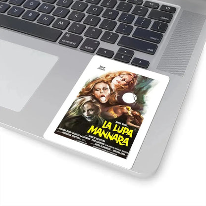 THE LEGEND OF THE WOLF WOMAN (ITALIAN) 2 1976 Movie Poster - STICKER Vinyl Kiss-Cut Decal - The Sticker Space