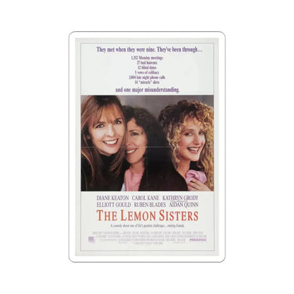 The Lemon Sisters 1990 Movie Poster - STICKER Vinyl Kiss-Cut Decal 6 Inch White - The Sticker Space