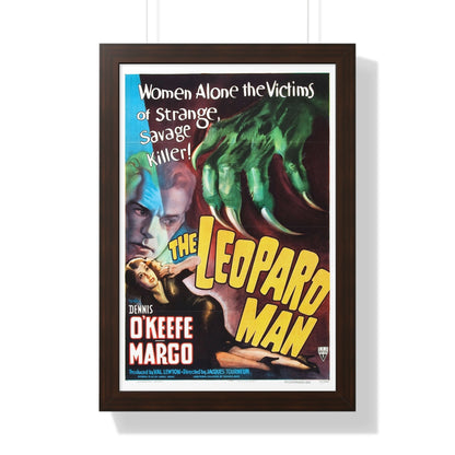 THE LEOPARD MAN 1943 - Framed Movie Poster-16″ x 24″-The Sticker Space