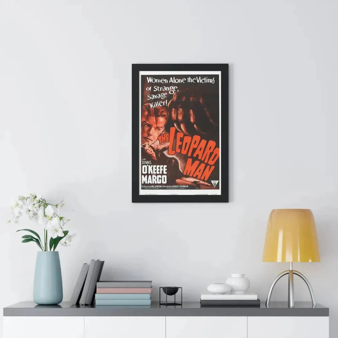 THE LEOPARD MAN (2) 1943 - Framed Movie Poster - The Sticker Space