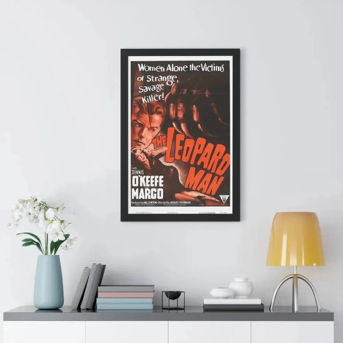 THE LEOPARD MAN (2) 1943 - Framed Movie Poster - The Sticker Space