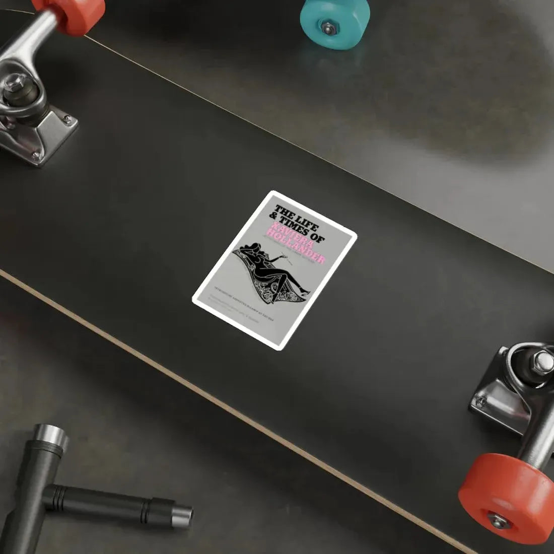 THE LIFE AND TIMES OF XAVIERA HOLLANDER 1974 Movie Poster STICKER Vinyl Die-Cut Decal - The Sticker Space