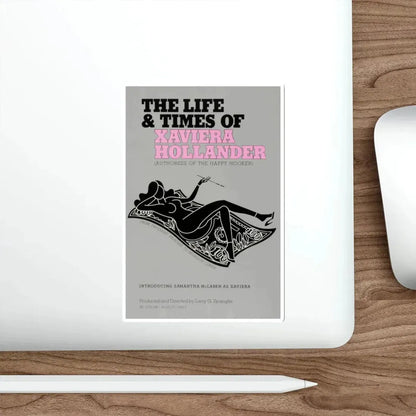 THE LIFE AND TIMES OF XAVIERA HOLLANDER 1974 Movie Poster STICKER Vinyl Die-Cut Decal - The Sticker Space