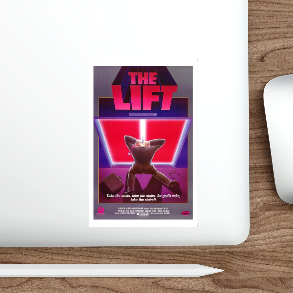 THE LIFT 1983 Movie Poster STICKER Vinyl Die-Cut Decal-The Sticker Space