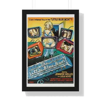 THE LITTLE BLUE BOX 1979 - Framed Movie Poster 16″ x 24″ Black - The Sticker Space
