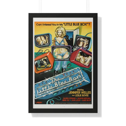 THE LITTLE BLUE BOX 1979 - Framed Movie Poster 20" x 30" Black - The Sticker Space