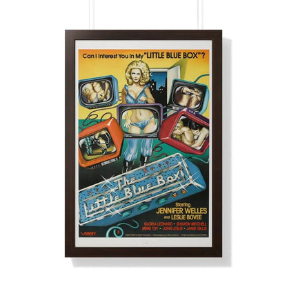THE LITTLE BLUE BOX 1979 - Framed Movie Poster 20" x 30" Walnut - The Sticker Space