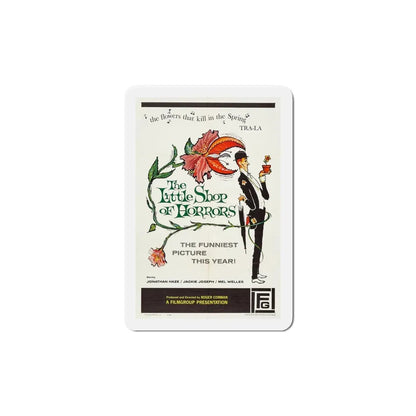 The Little Shop of Horrors 1960 Movie Poster Refrigerator Magnet 6 Inch - The Sticker Space