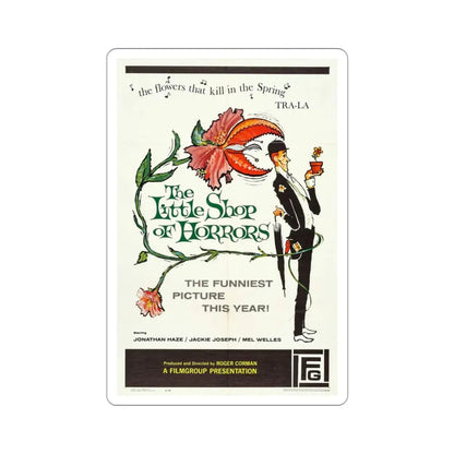 The Little Shop of Horrors 1960 Movie Poster STICKER Vinyl Die-Cut Decal 3 Inch - The Sticker Space