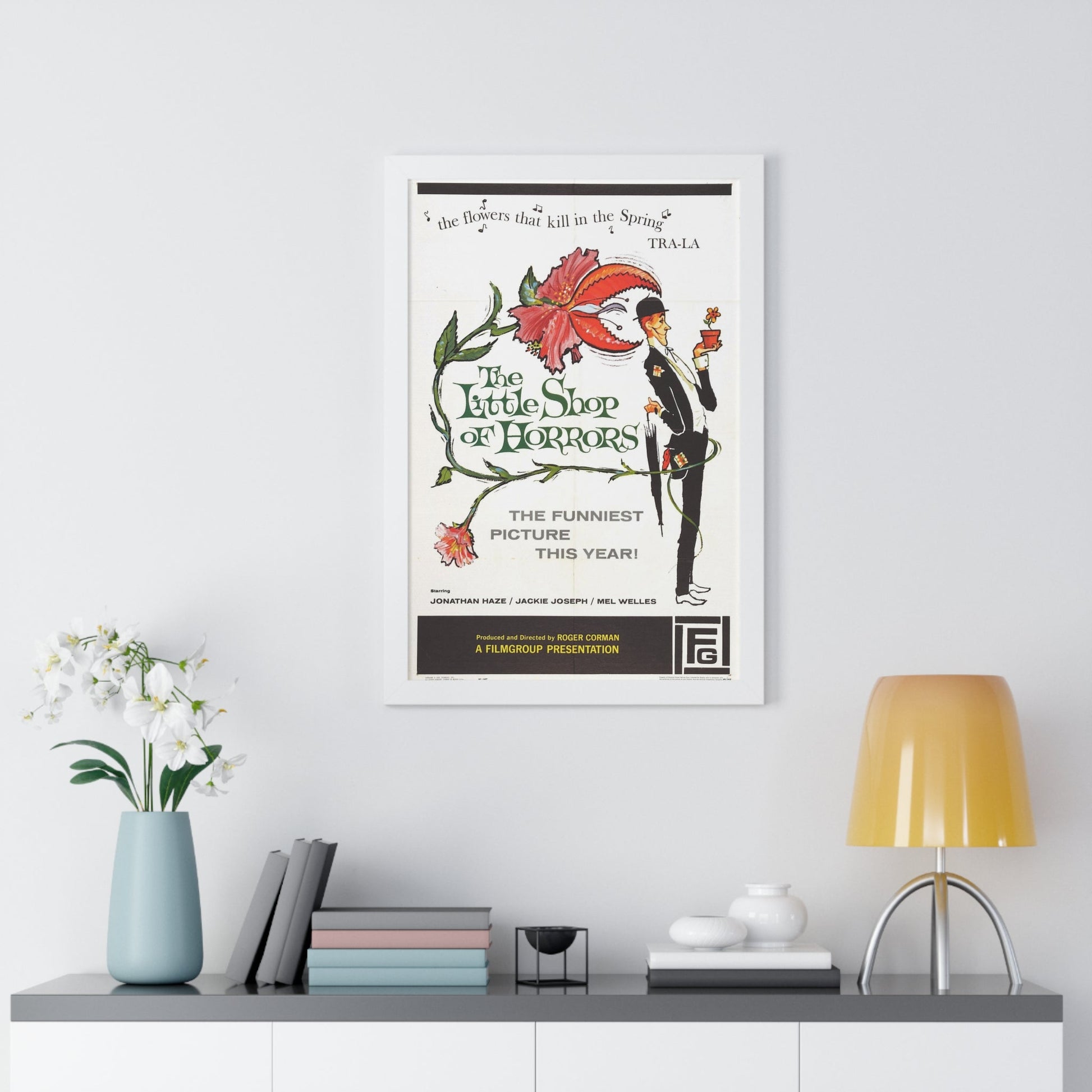 THE LITTLE SHOP OF HORRORS 1986 - Framed Movie Poster-The Sticker Space