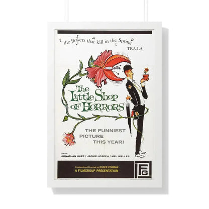 THE LITTLE SHOP OF HORRORS 1986 - Framed Movie Poster 20" x 30" White - The Sticker Space