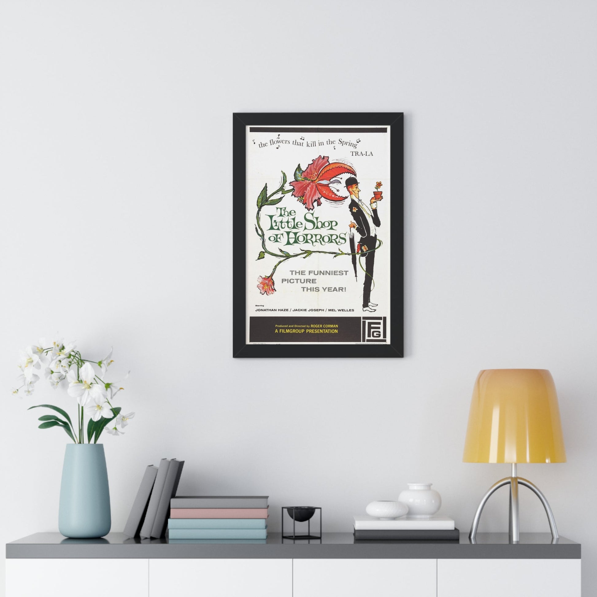 THE LITTLE SHOP OF HORRORS 1986 - Framed Movie Poster-The Sticker Space