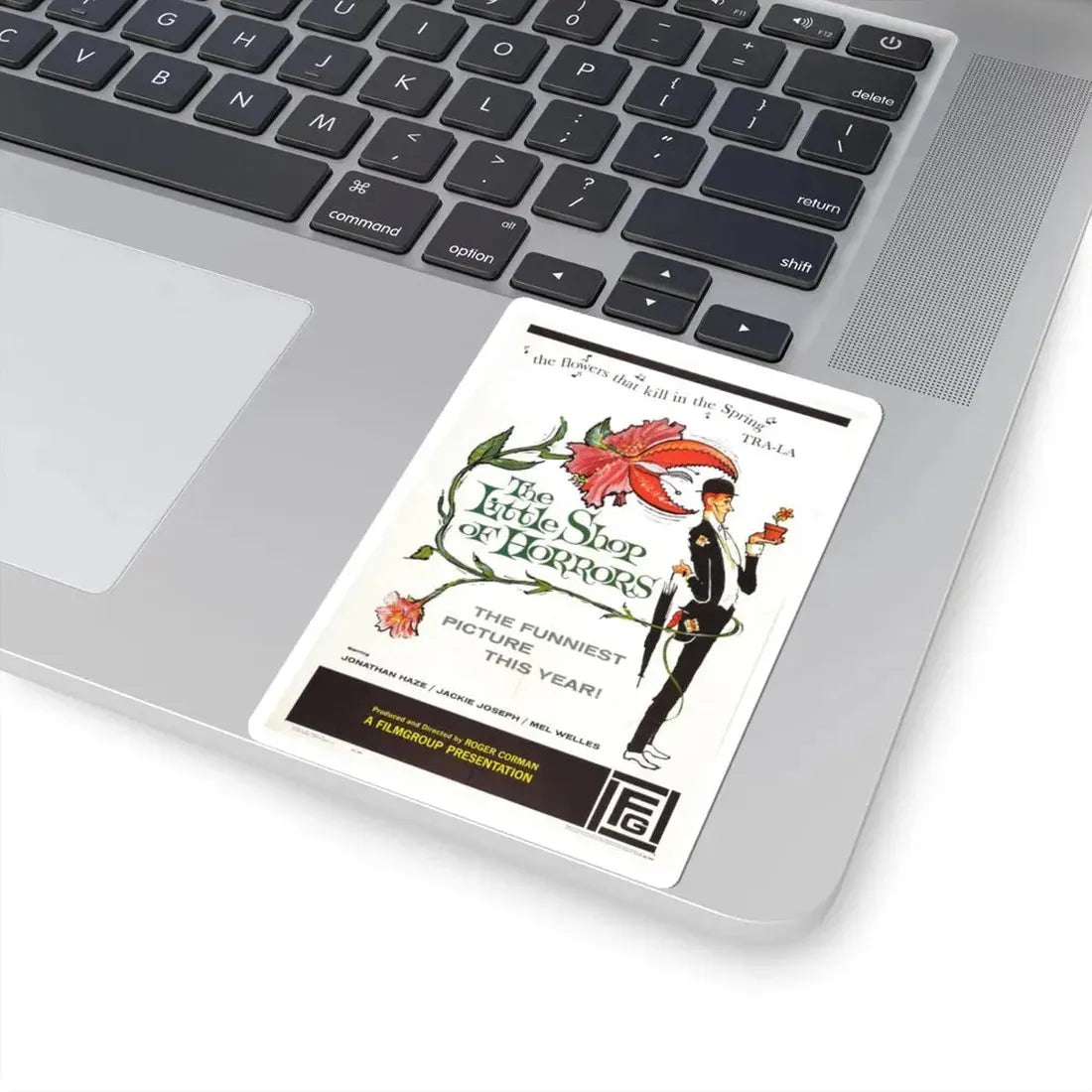 THE LITTLE SHOP OF HORRORS 1986 Movie Poster - STICKER Vinyl Kiss-Cut Decal - The Sticker Space