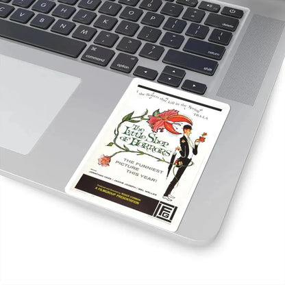 THE LITTLE SHOP OF HORRORS 1986 Movie Poster - STICKER Vinyl Kiss-Cut Decal - The Sticker Space