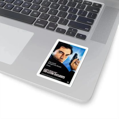 The Living Daylights 1987 Movie Poster - STICKER Vinyl Kiss-Cut Decal - The Sticker Space
