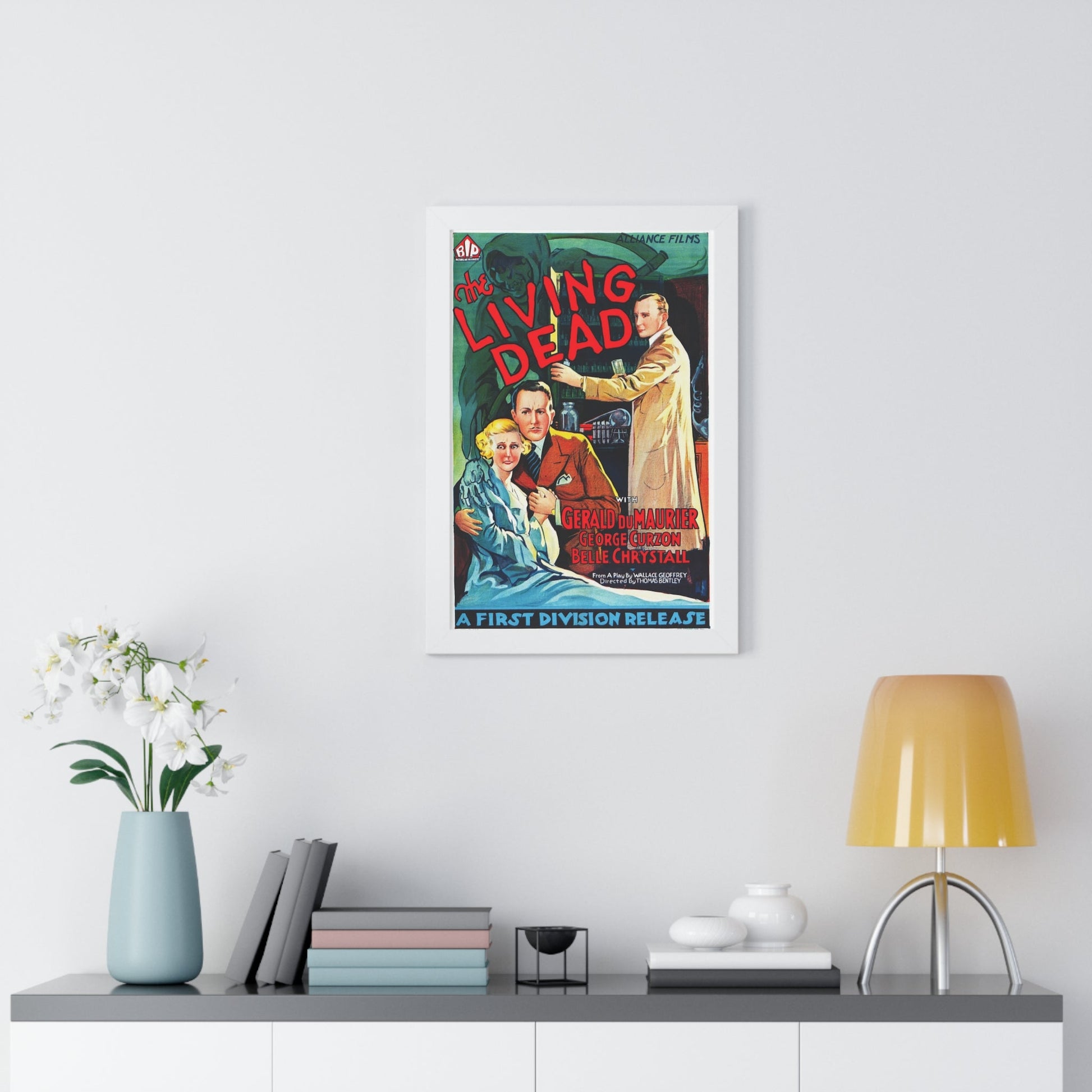 THE LIVING DEAD 1934 - Framed Movie Poster-The Sticker Space