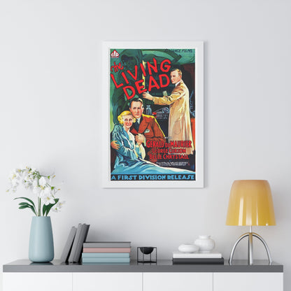 THE LIVING DEAD 1934 - Framed Movie Poster-The Sticker Space