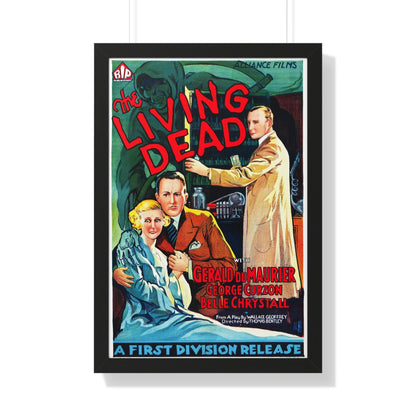 THE LIVING DEAD 1934 - Framed Movie Poster-20" x 30"-The Sticker Space