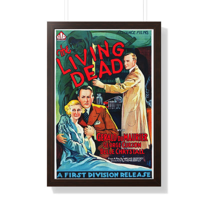 THE LIVING DEAD 1934 - Framed Movie Poster-20" x 30"-The Sticker Space