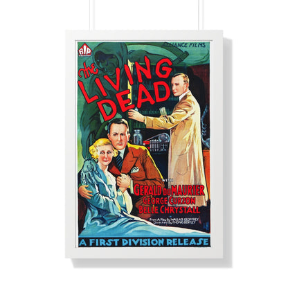 THE LIVING DEAD 1934 - Framed Movie Poster-20" x 30"-The Sticker Space