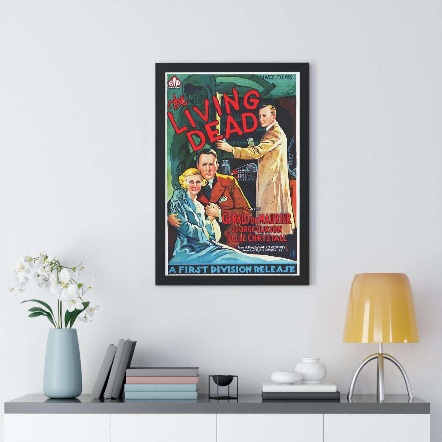 THE LIVING DEAD 1934 - Framed Movie Poster-The Sticker Space