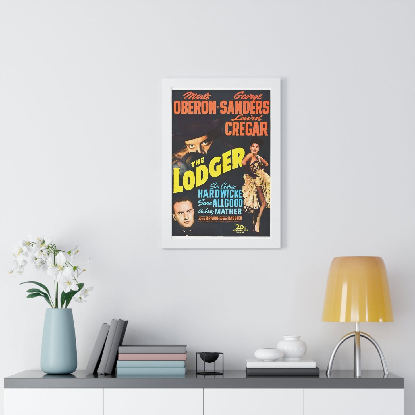 THE LODGER 1944 - Framed Movie Poster-The Sticker Space