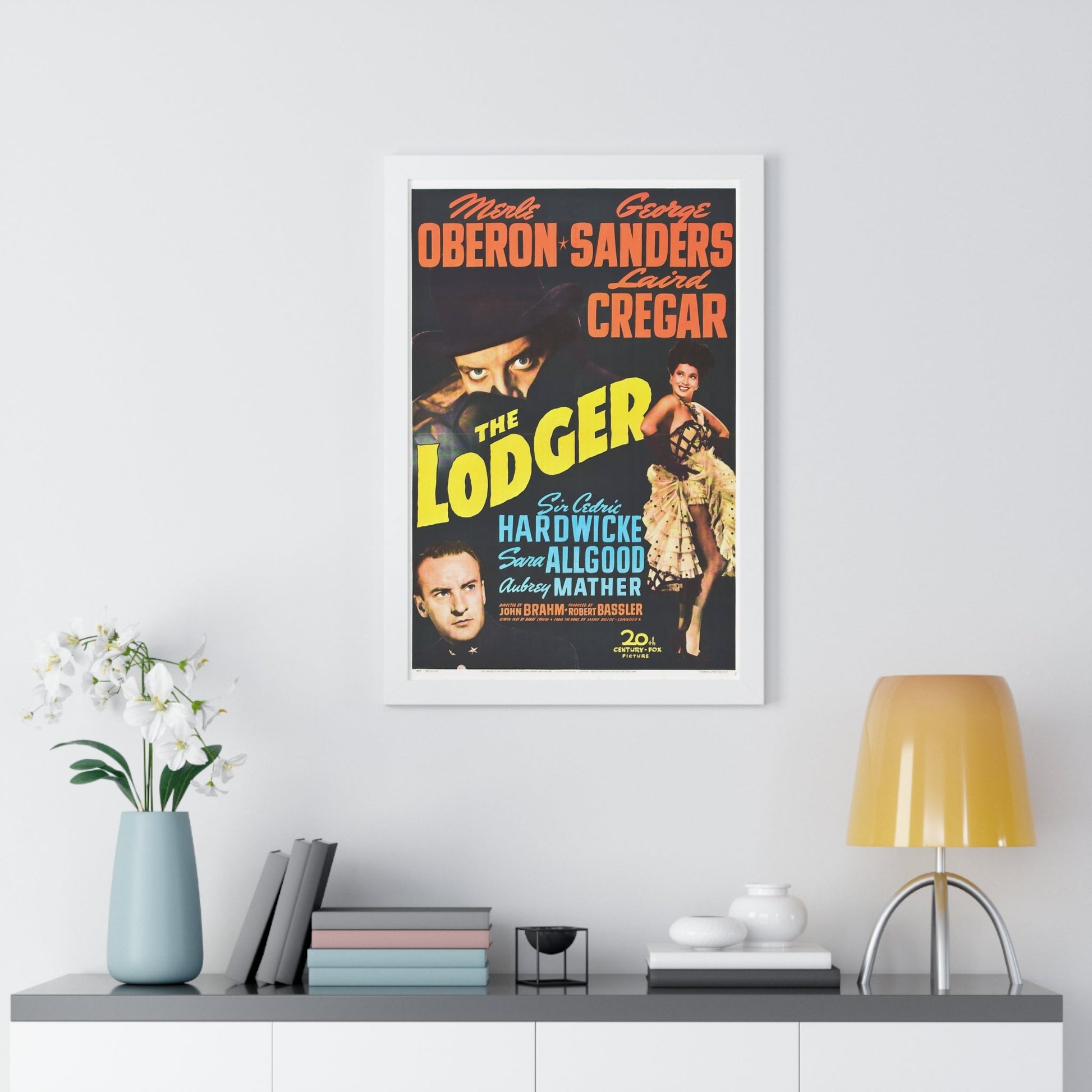 THE LODGER 1944 - Framed Movie Poster-The Sticker Space