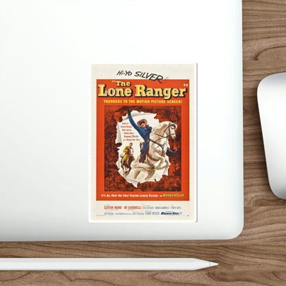 The Lone Ranger 1956 Movie Poster STICKER Vinyl Die-Cut Decal-The Sticker Space