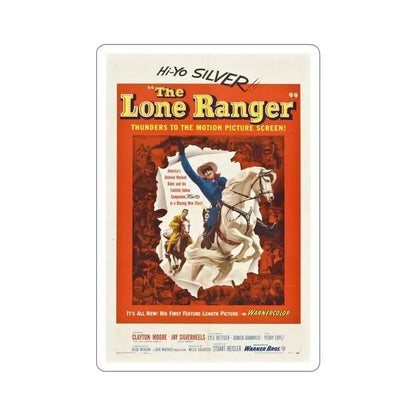 The Lone Ranger 1956 Movie Poster STICKER Vinyl Die-Cut Decal 5 Inch - The Sticker Space