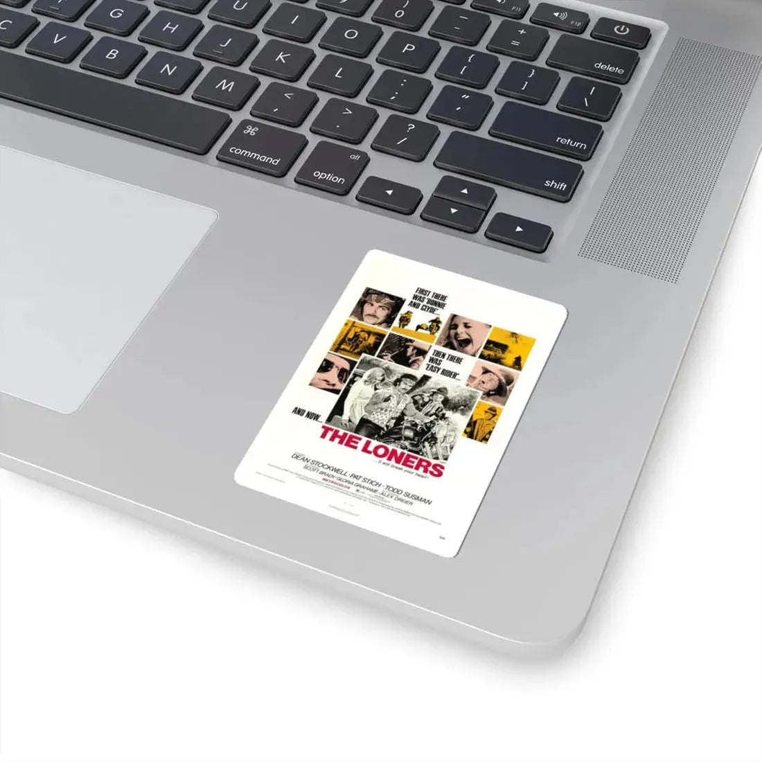 The Loners 1972 Movie Poster - STICKER Vinyl Kiss-Cut Decal - The Sticker Space