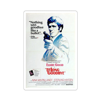 The Long Goodbye 1973 2 Movie Poster STICKER Vinyl Die-Cut Decal-4 Inch-The Sticker Space