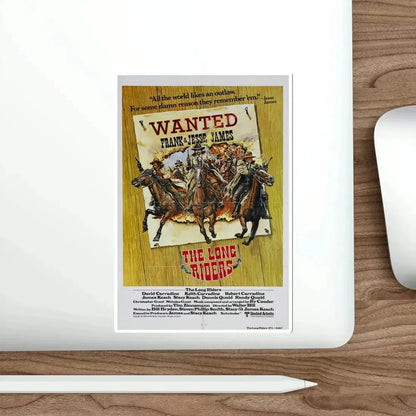 The Long Riders 1980 Movie Poster STICKER Vinyl Die-Cut Decal - The Sticker Space