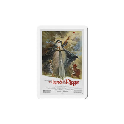 The Lord of the Rings 1978 Movie Poster Refrigerator Magnet 5 Inch - The Sticker Space
