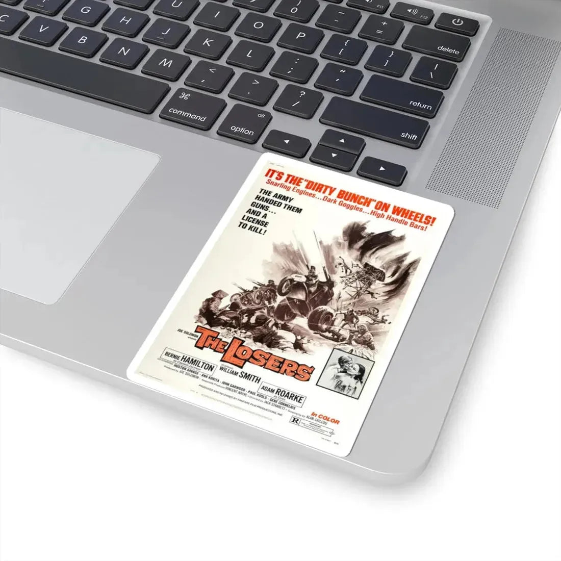 The Losers 1970 Movie Poster - STICKER Vinyl Kiss-Cut Decal - The Sticker Space