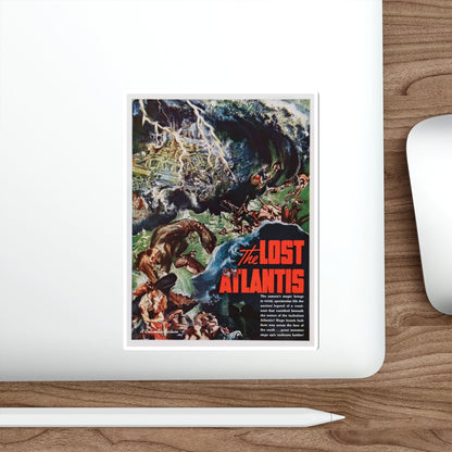 THE LOST ATLANTIS (UNPRODUCED) Movie Poster STICKER Vinyl Die-Cut Decal-The Sticker Space