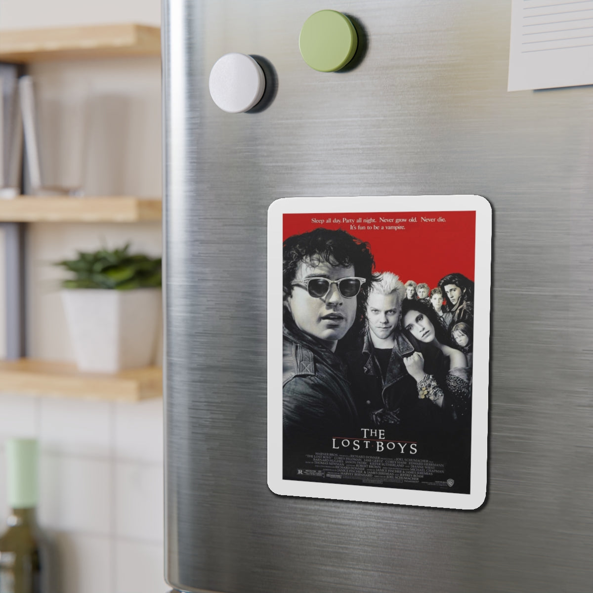 THE LOST BOYS 1987 Movie Poster - Refrigerator Magnet-The Sticker Space