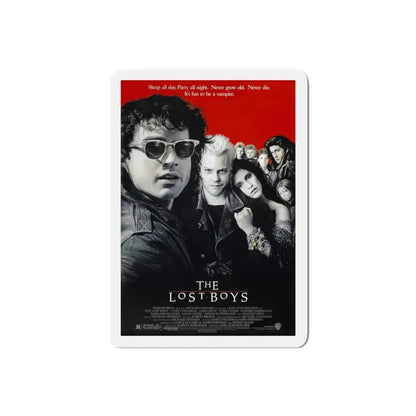 THE LOST BOYS 1987 Movie Poster - Refrigerator Magnet 6 Inch Die-Cut - The Sticker Space