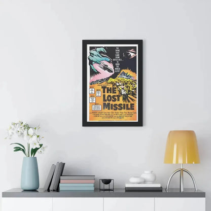 THE LOST MISSILE 1958 - Framed Movie Poster - The Sticker Space