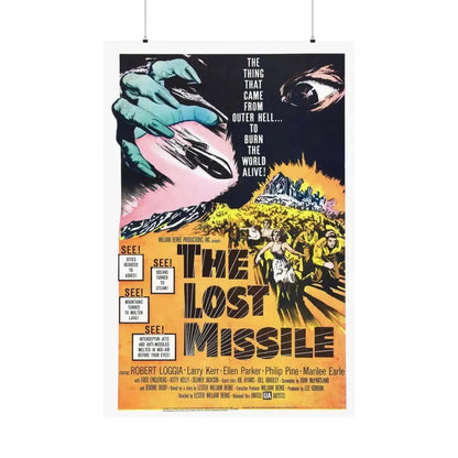 THE LOST MISSILE 1958 - Paper Movie Poster 36" x 54" Matte - The Sticker Space