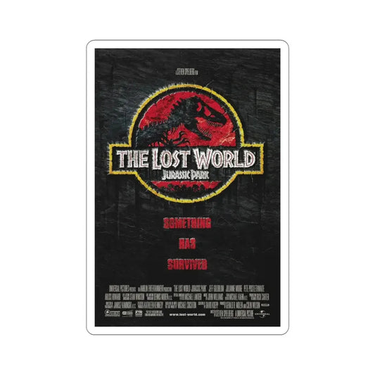 The Lost World Jurassic Park 1997 2 Movie Poster STICKER Vinyl Die-Cut Decal 6 Inch - The Sticker Space