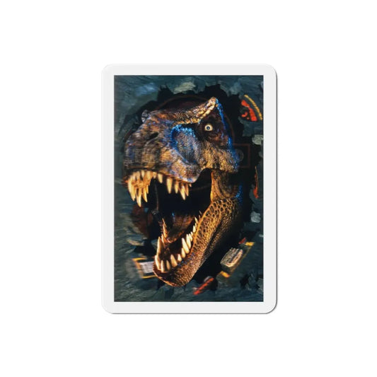 The Lost World Jurassic Park 1997 Movie Poster Refrigerator Magnet 2 Inch - The Sticker Space