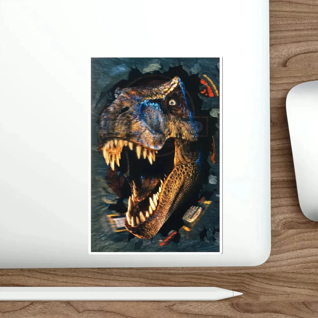 The Lost World Jurassic Park 1997 Movie Poster STICKER Vinyl Die-Cut Decal - The Sticker Space